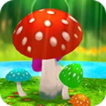 mushroom3d android application logo